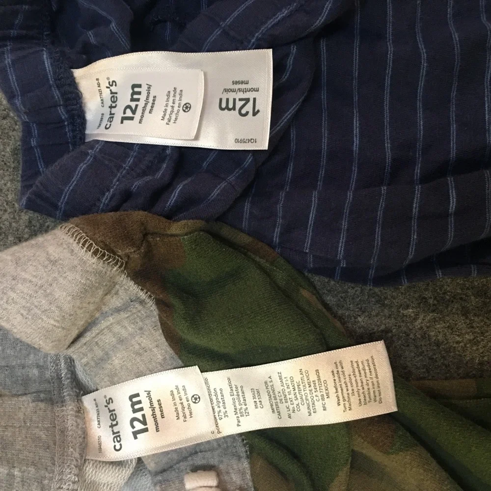 Baby Boy 12 Months Clothing Lot 8x Pieces Bulk Summer Overall Camo Outdoor - Picture 9 of 12
